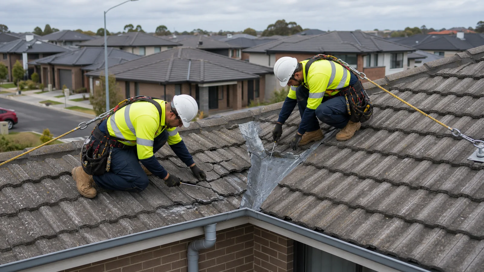 Roof leak inspection on a Craigieburn property