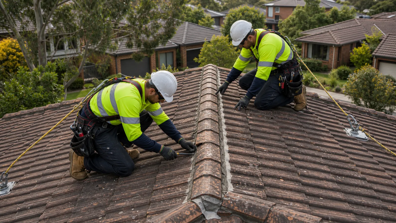 Roof leak inspection on a Glen Waverley property