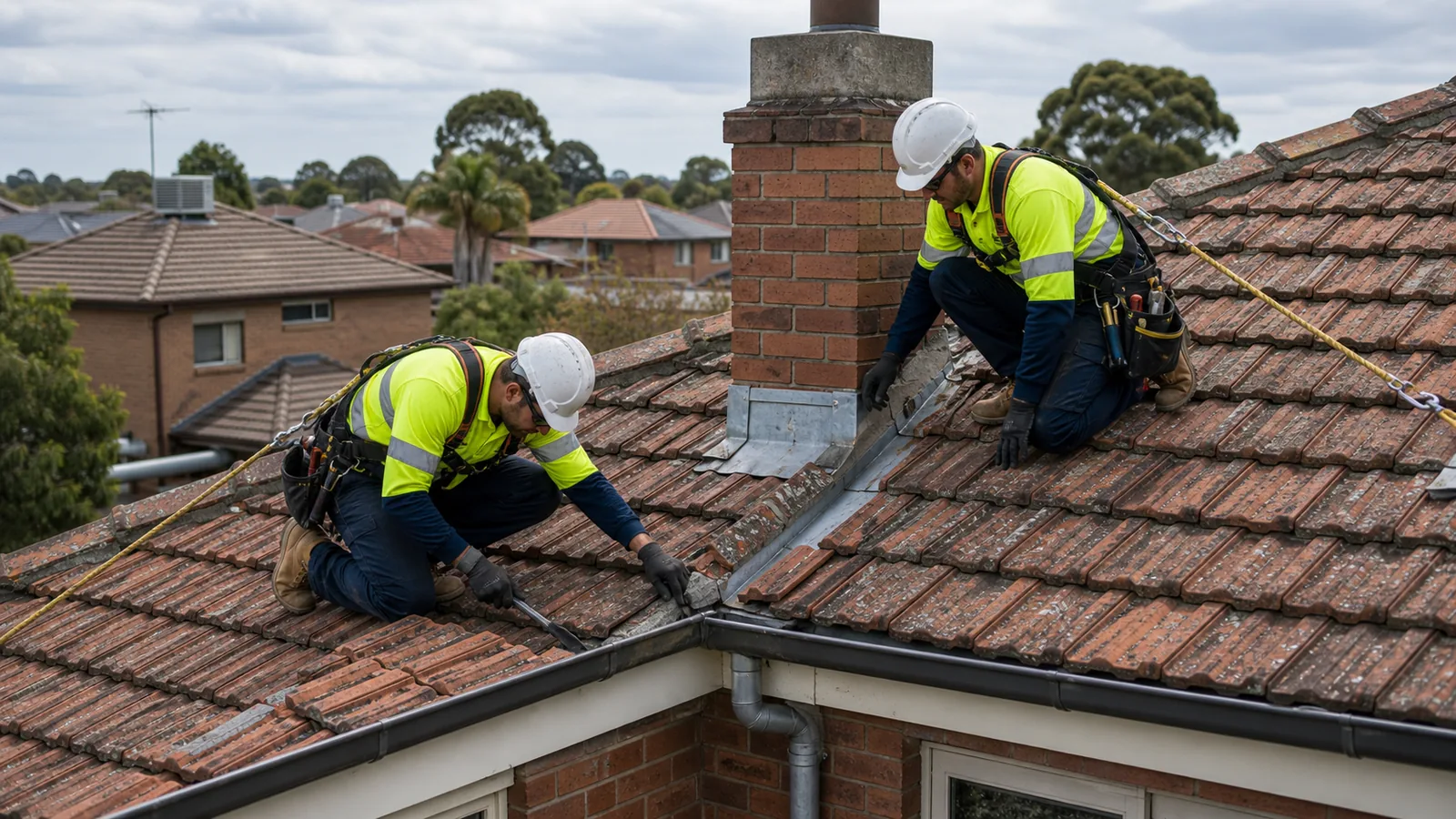 Roof leak inspection on a Reservoir property